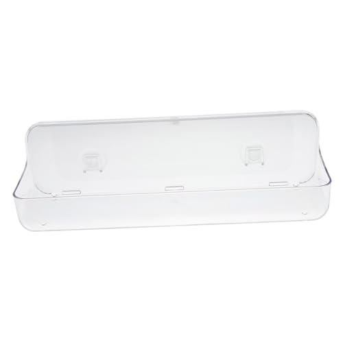 TOBBOMEY Wandmontiertes Badezimmer Regal ohne Bohren Praktische Aufbewahrungsbox für Badezimmerutensilien Wasserdichtes Selbstklebendes Organizer Rack Platzsparend und Installieren von TOBBOMEY