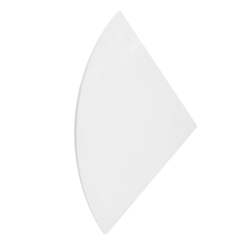 TOBBOMEY Wandregal Ecke Dreieck Fan Form Wandmontiertes Eckregal Weiß Platzsparender Wand Eckaufbewahrungshalter Für Küche Schlafzimmer Bad Büro TOBBOMEY Wandregal Ecke Dreieck Fan Form Wandmontiertes Eckregal Weiß Platzsparender Wand Eckaufbewahrungshalter Für Küche Schlafzimmer Bad Büro von TOBBOMEY