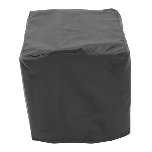 TOBBOMEY Wasserdichte Gartenmöbel Abdeckung für Kleinen Teetisch Langlebiger Silberbeschichteter Schutz Staub Witterungsbeständig Praktische Outdoor Tisch Schutzhülle von TOBBOMEY
