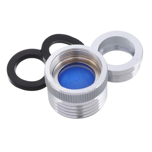 TOBBOMEY Wasserhahn Adapter mit Außengewinde Gartenschlauch Anschluss Wasserhahn Verlängerung für Küche Bad Waschmaschine Einstellbarer Wasserfluss Vielseitiger Anschluss von TOBBOMEY