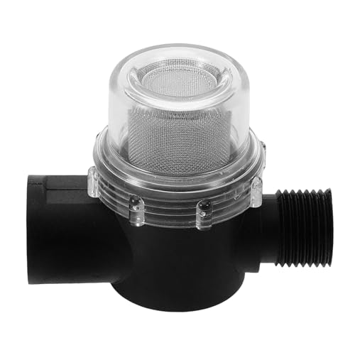TOBBOMEY Wasserpumpenfilter Edelstahl Mesh Strainer Wasserfilter Inline Filter für Wohnmobil Wasserpumpe Langlebig Kompakt Leicht für Effektive Wasserreinigung und Schutz vor Verschleiß von TOBBOMEY