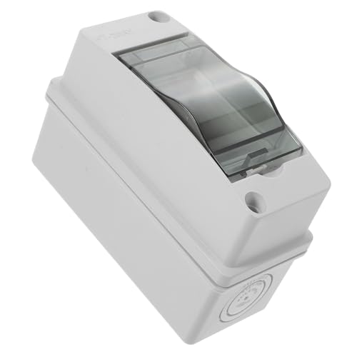TOBBOMEY Wege Verteilerbox mit Transparentem Fenster Wasserdichtes Temperaturbeständiges Gehäuse Elektrische Schutzbox für Innen und Außenbereich Einfache Montage und Sichere TOBBOMEY Wege Verteilerbox mit Transparentem Fenster Wasserdichtes Temperaturbeständiges Gehäuse Elektrische Schutzbox für Innen und Außenbereich Einfache Montage und Sichere von TOBBOMEY