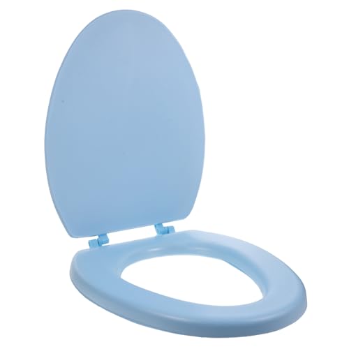TOBBOMEY Weicher Gepolsterter Elongated Wc Sitz aus Schaumstoff Robuste Toilette Ersatzsitz Lösung mit Einfachem Abnehmen für Leichte Reinigung Komfortabler Bad Accessoire Ersatz Hellblau TOBBOMEY Weicher Gepolsterter Elongated Wc Sitz aus Schaumstoff Robuste Toilette Ersatzsitz Lösung mit Einfachem Abnehmen für Leichte Reinigung Komfortabler Bad Accessoire Ersatz Hellblau von TOBBOMEY