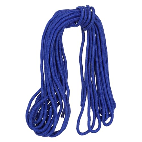 TOBBOMEY Wetterbeständiges Nylon Fahnenmast Hissseil Ersatzseil Blau Robustes Reißfestes Seil für Innen Außen Camping Wäscheleine Flaggenmast Zubehör von TOBBOMEY