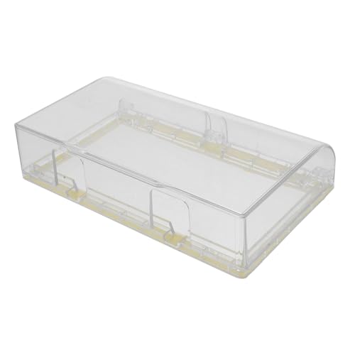 TOBBOMEY Wetterfeste Außensteckdosenabdeckung Transparent Selbstklebend Steckdosenschutz Wetterfest Einfache Montage ohne Bohren Robuste Kunststoffbox von TOBBOMEY