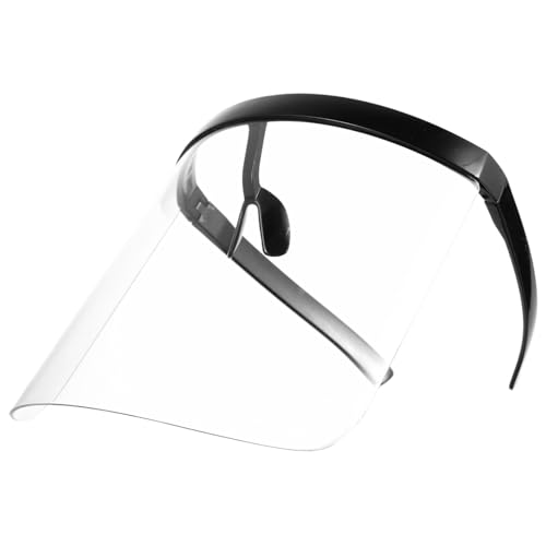 TOBBOMEY Winddichte Sonnenbrille mit Uv Schutz und Beschlag Gesichtsschutz Rutschfestes Nasenpolster Wasserfeste Transparente Goggle für Erwachsene Wind und Sonnengeschützt von TOBBOMEY