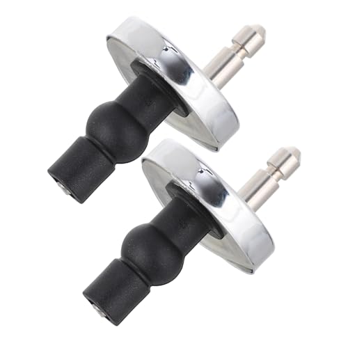 TOBBOMEY Zinklegierung Wc Sitz Scharniere mit Schrauben zur Einfachen Montage Langlebige Toilettensitz Befestigung ohne Mutterunterseite für Toilettendeckel Geeignet TOBBOMEY Zinklegierung Wc Sitz Scharniere mit Schrauben zur Einfachen Montage Langlebige Toilettensitz Befestigung ohne Mutterunterseite für Toilettendeckel Geeignet von TOBBOMEY