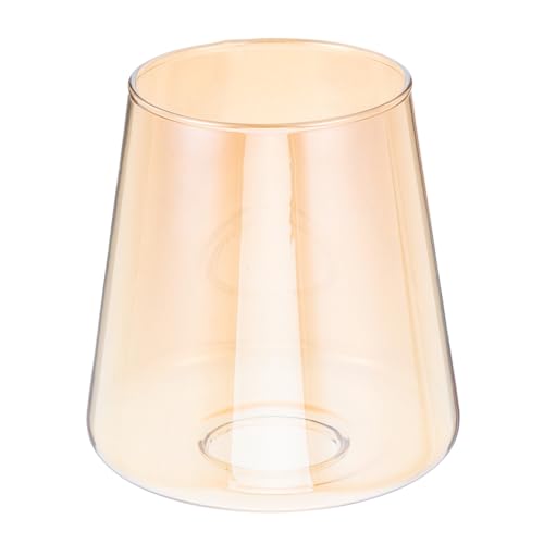 TOBBOMEY Zylindrischer Glas Lampenschirm Ersatz Lampenabdeckung Hitzebeständig Für Pendelleuchte Wandlampe Tischlampe Kronleuchter Loch Kompatibel von TOBBOMEY