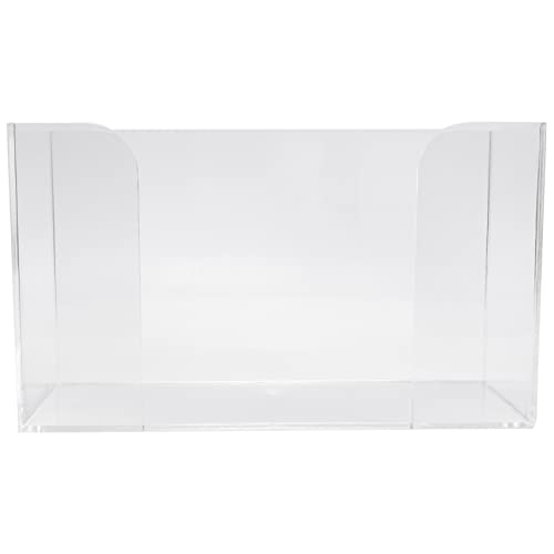 TOBEOME Papier Handtuch für die Arbeitsplatte, Durchsichtiger Servietten Halter für GäSte HandtüCher, Geeignet für Z-Falz-, C-Falz oder Mehrfach Gefaltete Papier HandtüCher von TOBEOME