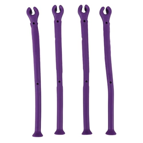 TOBEOME Stemware Saver Flexible Geschirrspueler Set von 4 Fuer Weinglaeser Glaswaren behoben von TOBEOME