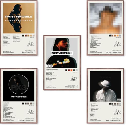 TOBIANG Partynextdoor Leinwand-Poster, signiert, limitiert, ungerahmt, 20 x 30 cm, 4 Stück TOBIANG Partynextdoor Leinwand-Poster, signiert, limitiert, ungerahmt, 20 x 30 cm, 4 Stück von TOBIANG