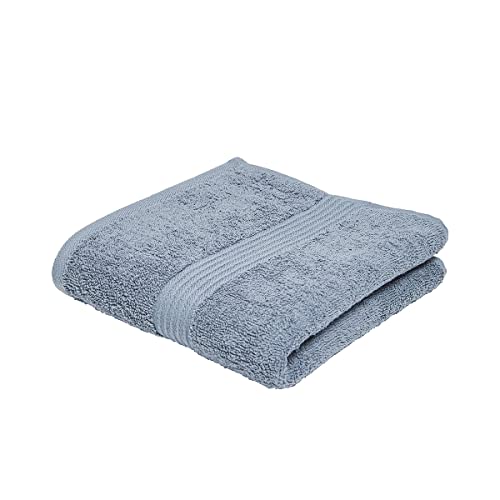 Today Essential Denim Baumwolle Badetuch 50 x 90 cm Uni von Today