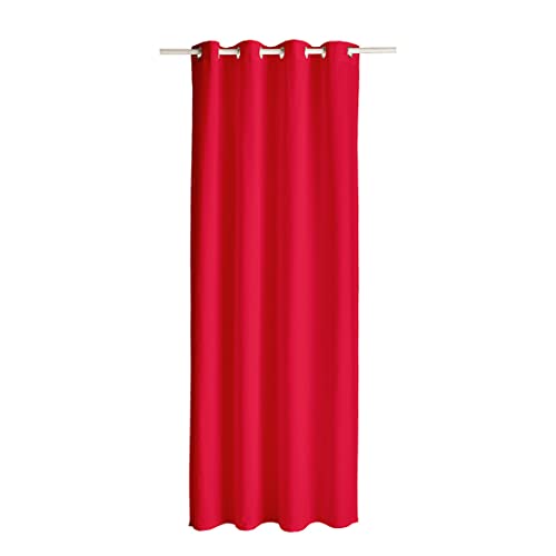 TODAY Ösenvorhang Baumwolle 140/250 Liebesapfel, rot, 140x250-cm TODAY Ösenvorhang Baumwolle 140/250 Liebesapfel, rot, 140x250-cm von Today