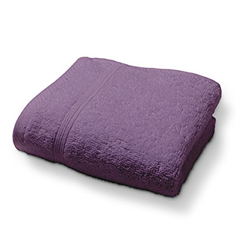 TODAY Maxi Badetuch, 100% Baumwolle, Violett, 130 x 70 cm von Today