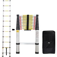 Teleskopleiter 3,2 Meter, Klappleiter Maximale Belastbarkeit: 150 kg Material: Aluminiumlegierung, gratis Tragetasche, en 131 Teleskopleiter 3,2 Meter, Klappleiter Maximale Belastbarkeit: 150 kg Material: Aluminiumlegierung, gratis Tragetasche, en 131 von TODECO