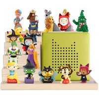 Tonie-Regal für Toniebox Hörfiguren, Magnetische Aufbewahrung für 15-20 Tonie, Wandregal und Schreibtischregal, Kinderregal für Mädchen & Jungen, Step von TODECO