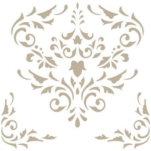 TODO-STENCIL Mini Deco Adamascado 037 Außenmaße: 12 x 12 Innenmaße Design 10 x 10 cm TODO-STENCIL Mini Deco Adamascado 037 Außenmaße: 12 x 12 Innenmaße Design 10 x 10 cm von TODO-STENCIL
