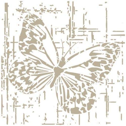 TODO-STENCIL Schablone Mini Deco Figur 131 Schmetterling Außenmaße: 12 x 12 cm Innenmaße Design 10 x 10 cm TODO-STENCIL Schablone Mini Deco Figur 131 Schmetterling Außenmaße: 12 x 12 cm Innenmaße Design 10 x 10 cm von TODO-STENCIL