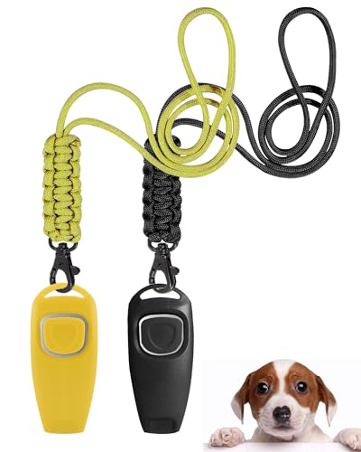 TODREMOU Hundepfeife Rütter Rückruf-Hundepfeifen Hochfrequenz Klicker Hundeklicker Set Clicker Hundetraining Clickertraining TODREMOU Hundepfeife Rütter Rückruf-Hundepfeifen Hochfrequenz Klicker Hundeklicker Set Clicker Hundetraining Clickertraining von TODREMOU