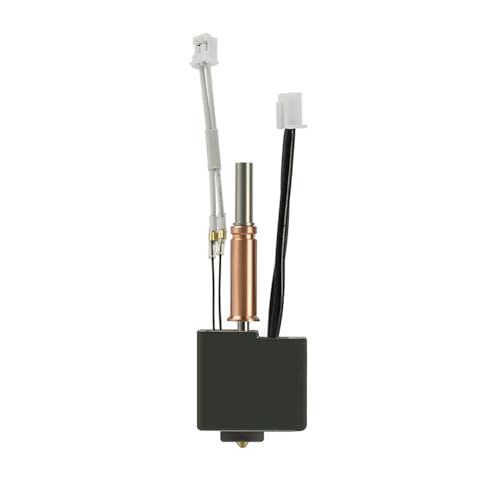 TOEECY Kobra 3 Hotend Kit 3D-Drucker mit 1Pcs Düsen aus Messing 0,4 mm Heizblock Thermistor Extruder Hotend-Kit Silikonmanschette für Anycubic Kobra 3 3D Printer Accessories von TOEECY