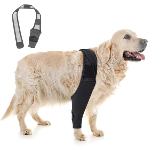TOEECY Wundschutzanzüge für Hunde Ellenbogenbandage Protector Unterstützung bei Kreuzbandverletzung Bessere Genesung mit Hundebeinbandbandbandagen für Vorderbein Hinterbein TOEECY Wundschutzanzüge für Hunde Ellenbogenbandage Protector Unterstützung bei Kreuzbandverletzung Bessere Genesung mit Hundebeinbandbandbandagen für Vorderbein Hinterbein von TOEECY