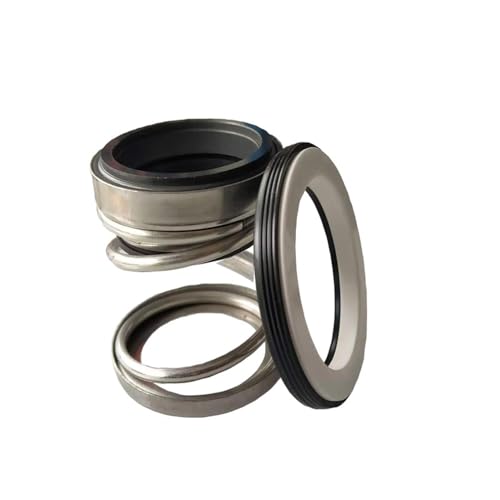 1 Stück Gleitringdichtung Pumpenwelle 108 Serie Passend for 8–100 mm Außendurchmesser Wasserpumpe Gleitringdichtung Einzelfeder CE-CA-NBR, Sic-SiC-NBR, CE-CA-FKM ( Color : Sic-SiC-NBR , Size : 22mm ) von TOFIMA