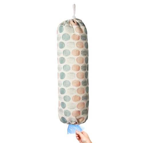TOGETRUE Plastiktütenhalter, Wandhalterung, Kunststofftüten-Organizer-Spender, robuster Einkaufstaschen-Halter, hängende Einkaufstaschen-Halter für Zuhause, Küche, Camper (Punktform) von TOGETRUE