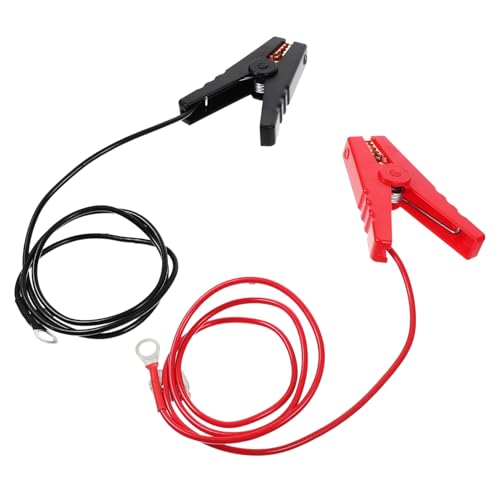 TOGEVAL 1 Satz Elektrisches Zaunanschlusskabel Kabel mit Krokodilklemmen für Elektrozaunsysteme Vielseitig Einsetzbar für Garten und Landwirtschaft Langlebig und Sicher TOGEVAL 1 Satz Elektrisches Zaunanschlusskabel Kabel mit Krokodilklemmen für Elektrozaunsysteme Vielseitig Einsetzbar für Garten und Landwirtschaft Langlebig und Sicher von TOGEVAL