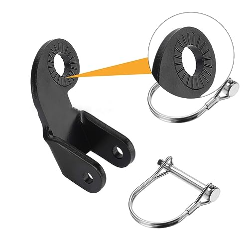 TOGEVAL 1 Satz Fahrradanhänger Kupplung Set Teilig Einfache Montage Kompatibel mit Steckachse Praktische Lösung für Sicheres Ziehen von Anhängern Schwarz und Silber für Fahrradausflüge TOGEVAL 1 Satz Fahrradanhänger Kupplung Set Teilig Einfache Montage Kompatibel mit Steckachse Praktische Lösung für Sicheres Ziehen von Anhängern Schwarz und Silber für Fahrradausflüge von TOGEVAL