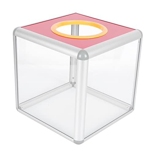 TOGEVAL 1 Stück Transparente Spendenbox mit Schloss Praktische Gewinnspielbox für Jährliche Treffen Fundraising und Aufbewahrung von Unterlagen Aluminium Sicher und Wiederverwendbar TOGEVAL 1 Stück Transparente Spendenbox mit Schloss Praktische Gewinnspielbox für Jährliche Treffen Fundraising und Aufbewahrung von Unterlagen Aluminium Sicher und Wiederverwendbar von TOGEVAL
