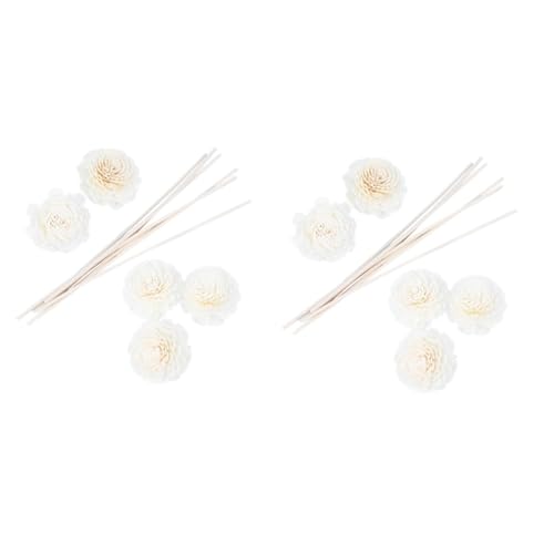 TOGEVAL 10 Sets Diffusor Sticks Set Diffusor Chrysantheme Duft Rattan Für Home TOGEVAL 10 Sets Diffusor Sticks Set Diffusor Chrysantheme Duft Rattan Für Home von TOGEVAL