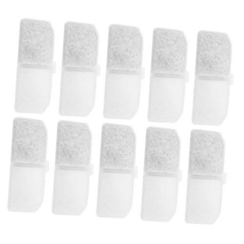 TOGEVAL 10 Stück Haustier Wasserbrunnen Filter Für Haustiere Wasserzufuhrfilter Holzkohle Katzen Wasserbrunnen Filterreiniger Hunde Katzenbrunnen Filter Wasserfilter Katzen TOGEVAL 10 Stück Haustier Wasserbrunnen Filter Für Haustiere Wasserzufuhrfilter Holzkohle Katzen Wasserbrunnen Filterreiniger Hunde Katzenbrunnen Filter Wasserfilter Katzen von TOGEVAL