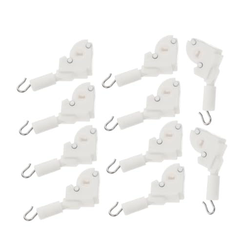 TOGEVAL 10 Stück Teiliges Fensterrollo Kippmechanismus Haken Design Einfache Montage Kompatibel mit Jalousien Rollo Vorhängen Sicherer Verschluss Präzise Lichtsteuerung für Wohn und von TOGEVAL