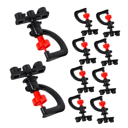 TOGEVAL 10 Stück Teiliges Micro Sprinkler Rotierend Gartensprinkler G Bewässerungssystem für Obstbäume Blumen Wassersparend Robust von TOGEVAL