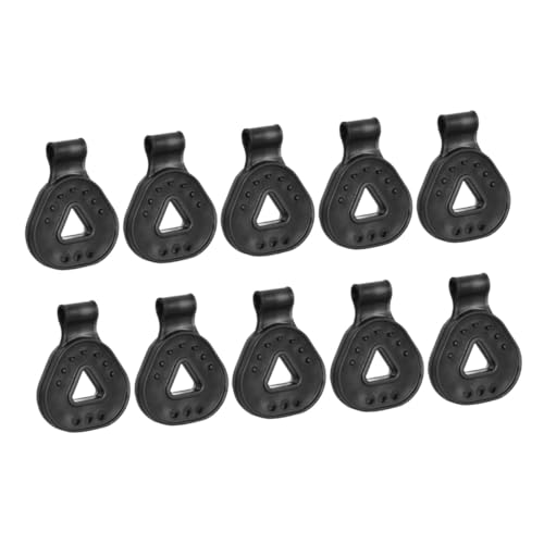 TOGEVAL 10 Stück Teiliges Schattiernetz Clips aus Doppelte Befestigung für Sonnenschutznetz Gewächshaus Zeltplanen Leichte Einfach zu Montierende Farm Gartenfixierclips von TOGEVAL
