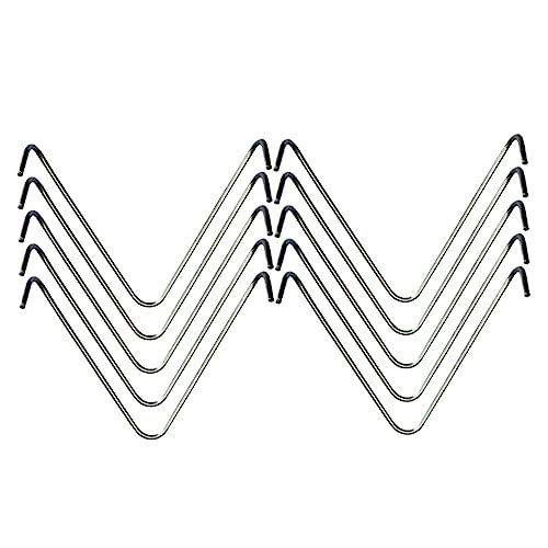 TOGEVAL 10 Stück Teiliges Wandhaken aus V Form Wandhalterung für Blumentöpfe Anpassbar und Installieren für und Außenbereiche TOGEVAL 10 Stück Teiliges Wandhaken aus V Form Wandhalterung für Blumentöpfe Anpassbar und Installieren für und Außenbereiche von TOGEVAL
