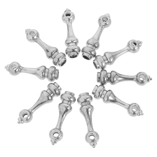 TOGEVAL 10 Stück Teiliges Zinklegierung Möbel Hardware Verbinder Gourd Head Design für Weinschrank Servierwagen Glaszaun Dekorative Pfostenanschlüsse Langlebig und Einfach Montierbar TOGEVAL 10 Stück Teiliges Zinklegierung Möbel Hardware Verbinder Gourd Head Design für Weinschrank Servierwagen Glaszaun Dekorative Pfostenanschlüsse Langlebig und Einfach Montierbar von TOGEVAL