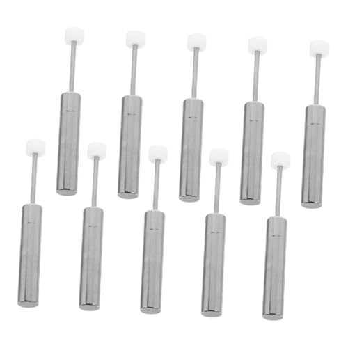 TOGEVAL 10 Stück Universeller Deckel Dämpfer für Mülleimer mit Hydraulischem Mechanismus Leiser Schließmechanismus für Küche und Büro von TOGEVAL