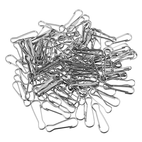 TOGEVAL 100 Stück Federhaken Clips für Lampen Praktische Aufhängung für Windspiele Dekorative Fensterhaken Rostfrei und Spülmaschinenfest TOGEVAL 100 Stück Federhaken Clips für Lampen Praktische Aufhängung für Windspiele Dekorative Fensterhaken Rostfrei und Spülmaschinenfest von TOGEVAL