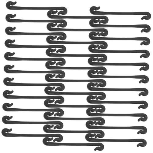 TOGEVAL 100 Stück Stabile Kunststoff Pflanzenclips mit Haken Wiederverwendbare Rankhilfe für Weinreben Apfelbäume Kiwis und Melonen Robuste Aststütze für Garten und Obstbäume Praktische von TOGEVAL