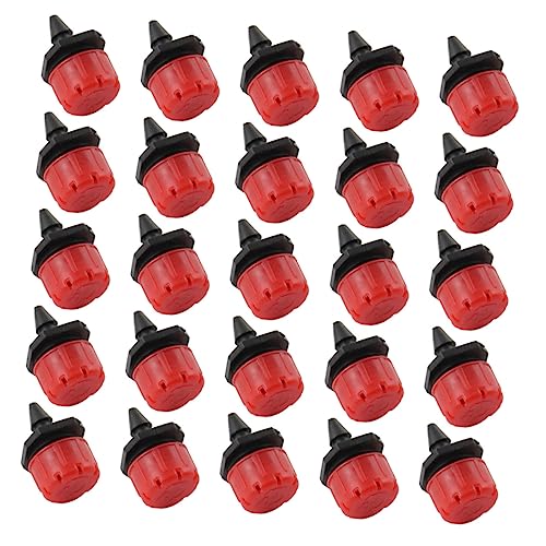 TOGEVAL 100 Stück Verstellbarer Bewässerungstropfer Roter Mikro Dropper für Schläuche Langlebiges DIY Bewässerungssystem Zubehör für Garten Gewächshaus und Pflanzenpflege TOGEVAL 100 Stück Verstellbarer Bewässerungstropfer Roter Mikro Dropper für Schläuche Langlebiges DIY Bewässerungssystem Zubehör für Garten Gewächshaus und Pflanzenpflege von TOGEVAL