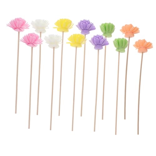 TOGEVAL 12 Stück Teiliges Diffuser Sticks Bunte Rattan Ersatzstäbchen für Ätherische Öle Flammsicheres Design Vielseitig Einsetzbar für Zuhause Büro Hotel Natürliche Raumduft TOGEVAL 12 Stück Teiliges Diffuser Sticks Bunte Rattan Ersatzstäbchen für Ätherische Öle Flammsicheres Design Vielseitig Einsetzbar für Zuhause Büro Hotel Natürliche Raumduft von TOGEVAL
