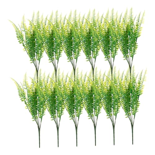 TOGEVAL 12 Stück Teiliges Künstliche Farnzweige Lange Imitation Farn Deko Lebensecht Echt Wirkende Künstliche Pflanzen für Tisch Fenster Home Dekoration TOGEVAL 12 Stück Teiliges Künstliche Farnzweige Lange Imitation Farn Deko Lebensecht Echt Wirkende Künstliche Pflanzen für Tisch Fenster Home Dekoration von TOGEVAL