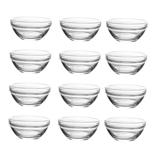 TOGEVAL 12 Stück Teiliges Puddingglas Hitzebeständig Bpa Frei Vielseitige Dessertschalen aus Glas für Obst Süßspeisen Catering und Haushalt TOGEVAL 12 Stück Teiliges Puddingglas Hitzebeständig Bpa Frei Vielseitige Dessertschalen aus Glas für Obst Süßspeisen Catering und Haushalt von TOGEVAL