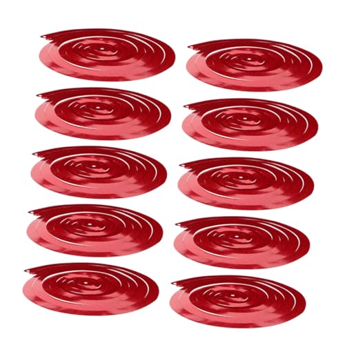 TOGEVAL 12 Stück Teiliges Spiralhänger Partydekorationen Rot Leichte Pet materialien Vielseitig für Decken Wände Türen Lebendige Farben Stilvolle Spiralen für Geburtstagsfeiern Hochzeiten TOGEVAL 12 Stück Teiliges Spiralhänger Partydekorationen Rot Leichte Pet materialien Vielseitig für Decken Wände Türen Lebendige Farben Stilvolle Spiralen für Geburtstagsfeiern Hochzeiten von TOGEVAL