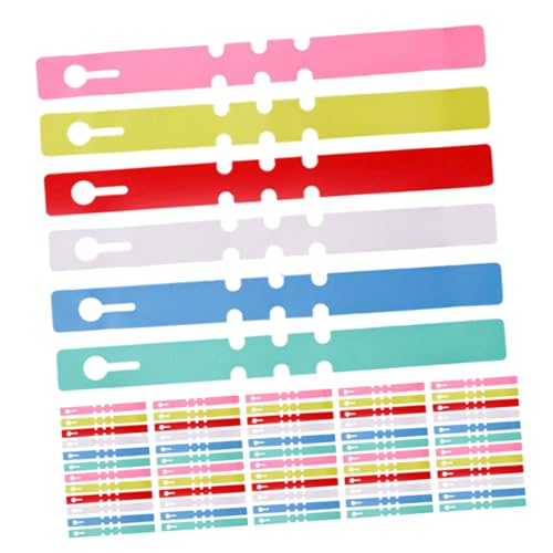 TOGEVAL 1200 Stück Teiliges PVC Pflanzenetiketten Wasserdichte Verstellbare Baumringe Bunte Langlebige Gartentags mit Glatter Schreibfläche Wiederverwendbar für Garten Gewächshaus und TOGEVAL 1200 Stück Teiliges PVC Pflanzenetiketten Wasserdichte Verstellbare Baumringe Bunte Langlebige Gartentags mit Glatter Schreibfläche Wiederverwendbar für Garten Gewächshaus und von TOGEVAL