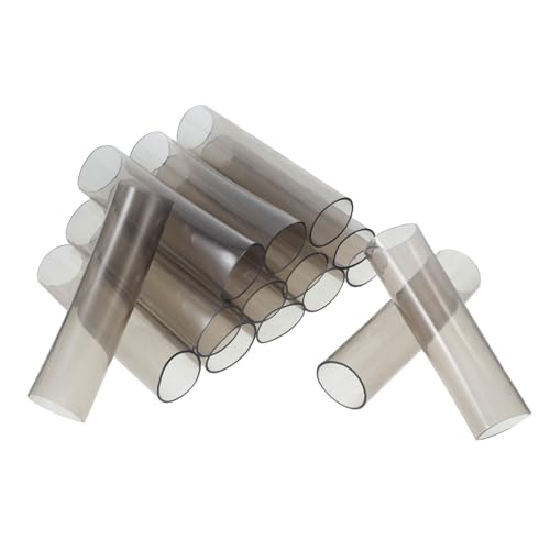 TOGEVAL 15 Stück Teiliges Set Pool Cover Spring Sleeves Robustem PVC Wetterfeste und Sichere Abdeckungen für Poolabdeckungsfedern für Wintergebrauch von TOGEVAL
