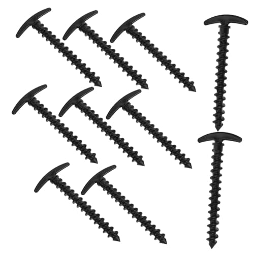 TOGEVAL 15 Stück Teiliges Zeltheringe Kunststoff Schraubheringe Schwerlast Zeltpflöcke für Camping Strand Garten Outdoor Wiederverwendbar Lang Wind Sturmsicher TOGEVAL 15 Stück Teiliges Zeltheringe Kunststoff Schraubheringe Schwerlast Zeltpflöcke für Camping Strand Garten Outdoor Wiederverwendbar Lang Wind Sturmsicher von TOGEVAL