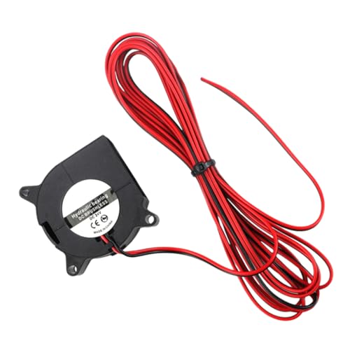 TOGEVAL 3D-drucker-lüfter Dc V Leiser Lüfter für Mini-gebläse Druckerzubehör 4020 2 3 M Kabel von TOGEVAL