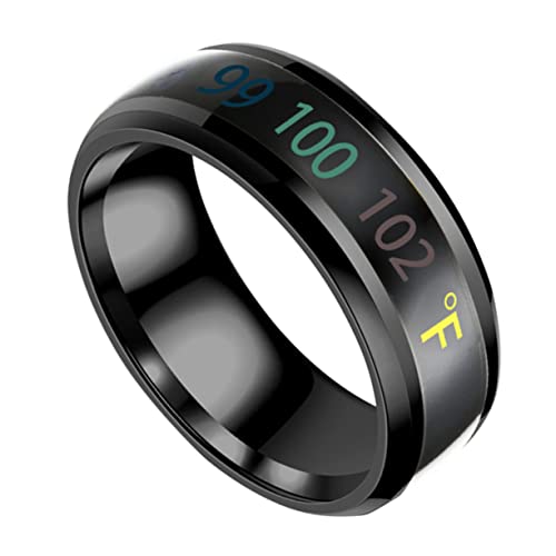 TOGEVAL 1Stk Sensibler Paarring für valentinstag valentinsgeschenk Versprechensringe für Paare Versprechen Ringe Paare digitales Thermometer Digitalthermometer für Erwachsene von TOGEVAL